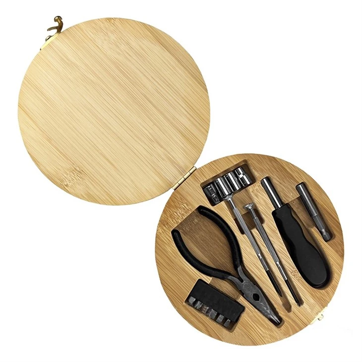 Tool Set Bamboo Case